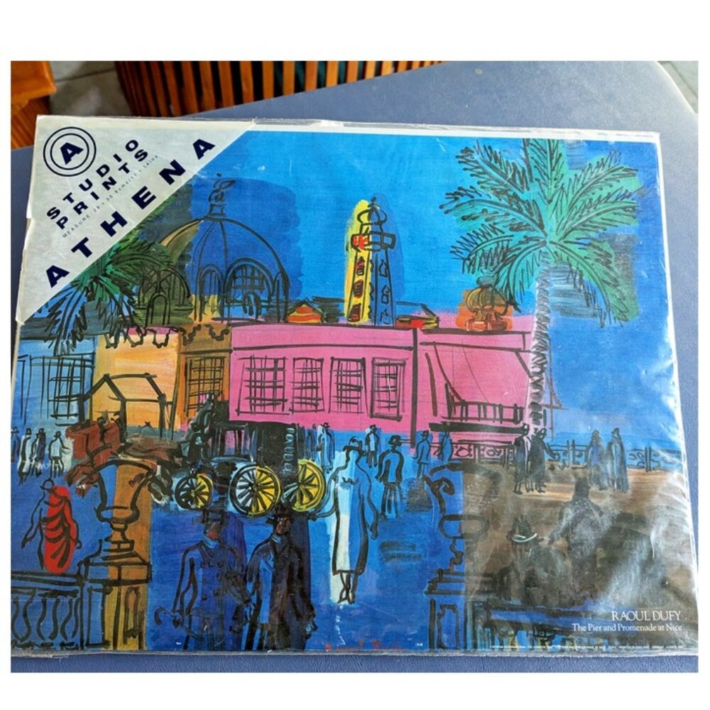 Athena Studio Print - Pier & Promenade at Nice - NEW